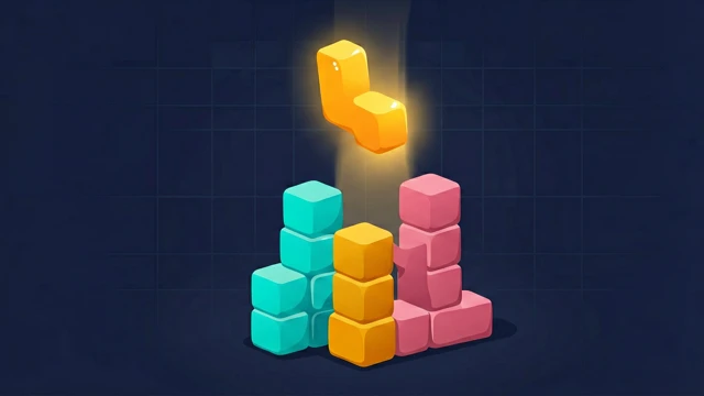 Block Block Block — Puzle de Líneas con Poliominós de Tamaño Mixto