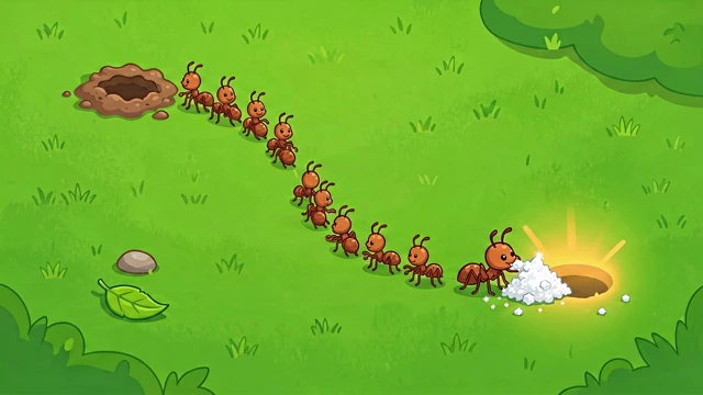 Busy Ants — Timed Ant Moving-Day Challenge
