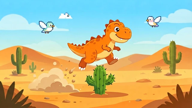 Dino Run — Le jeu classique du dinosaure Chrome en ligne