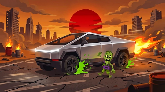 Endless Driver — Course Apocalyptique en 3D et Survie Zombie