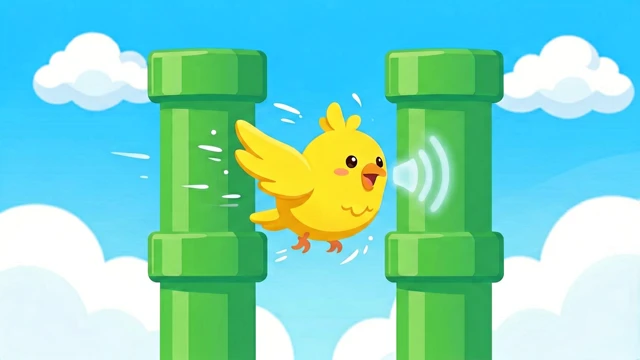 Flappy Voice Bird — Criez pour Rester en Vol