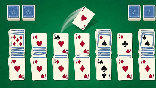 Solitario Online — Klondike, Contrarreloj y Listo para Ganar